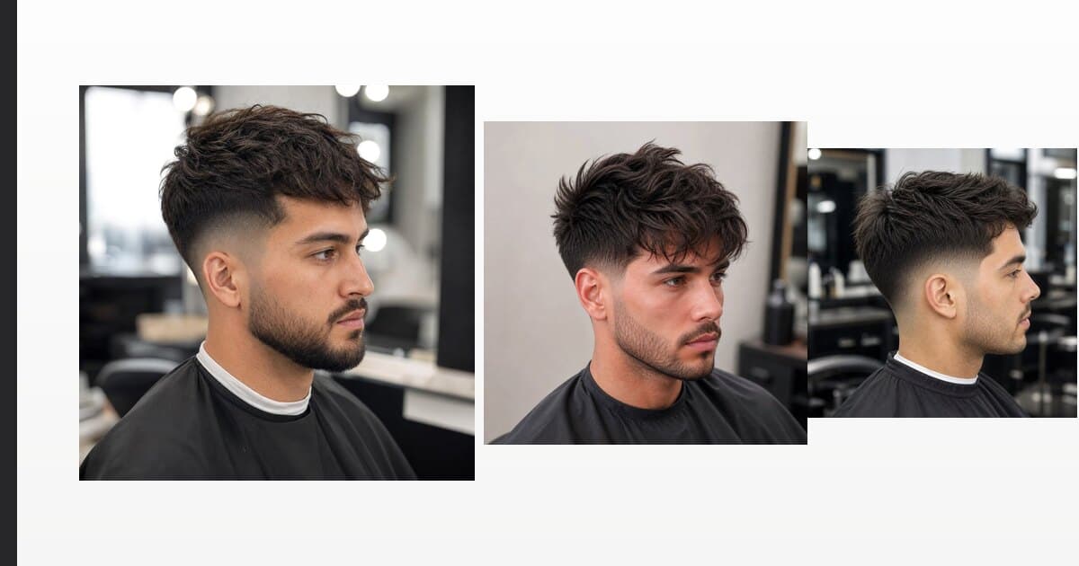 Generated editorial haircut guide image for what is a textured fringe.