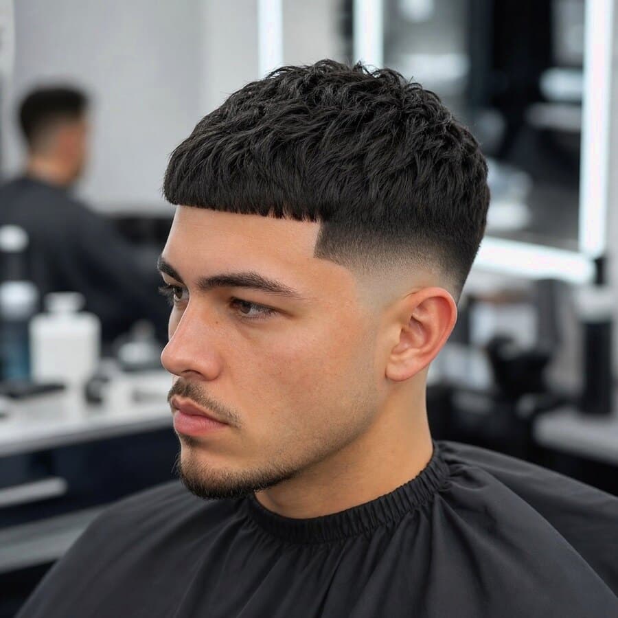 Generated haircut reference image for Low Taper Edgar.